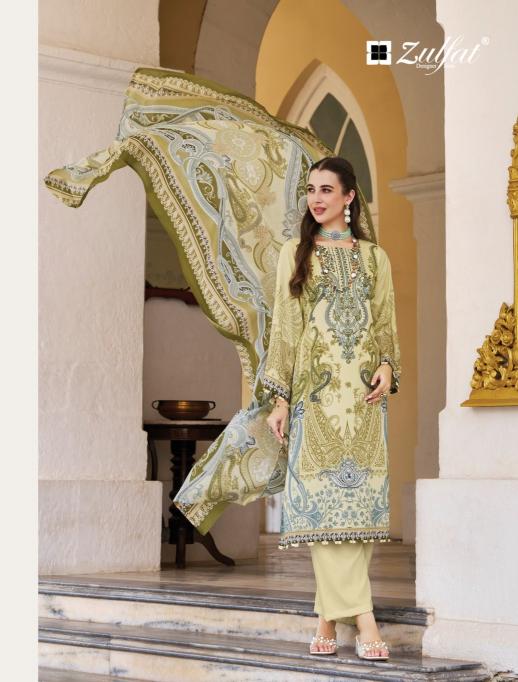 Zulfat afreen cotton dress material wholesale
